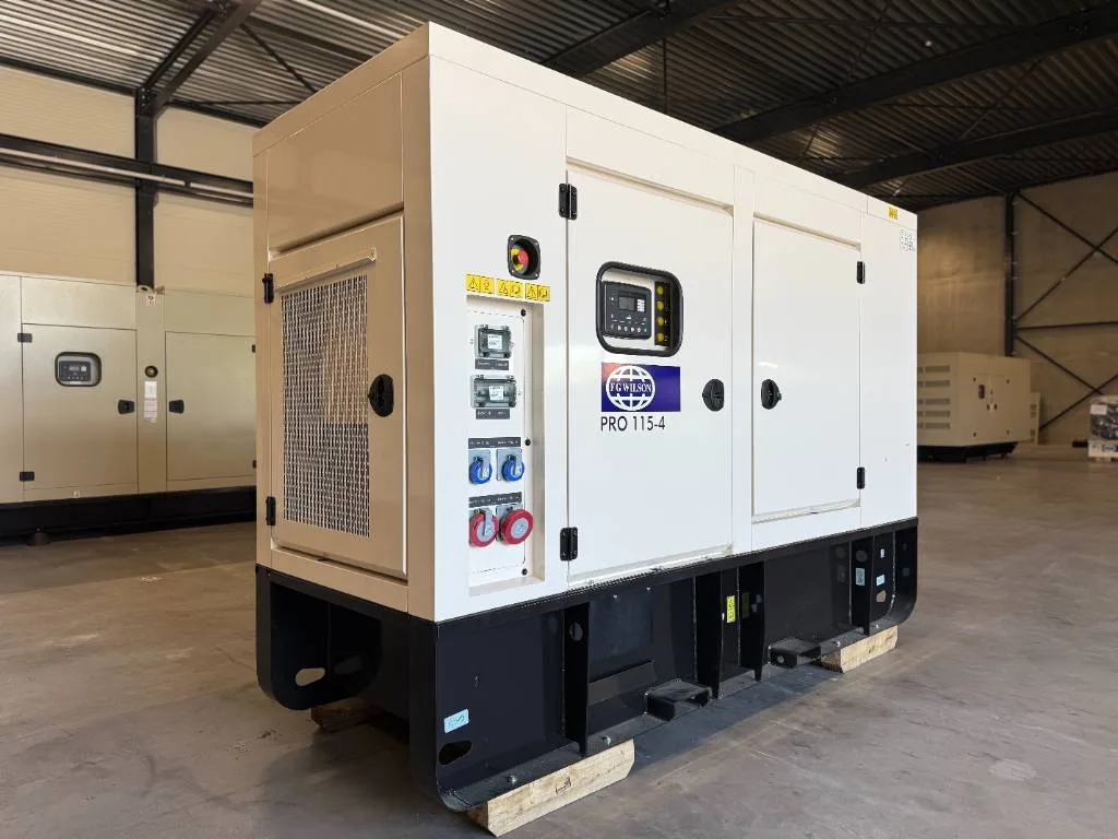 Groupe électrogène diesel FG Wilson 115 kVA triphasé – PRO115-4 — vue 2