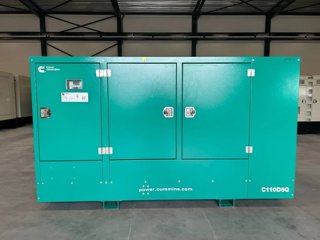 Groupe électrogène diesel Cummins 110 kVA triphasé – C110D5Q