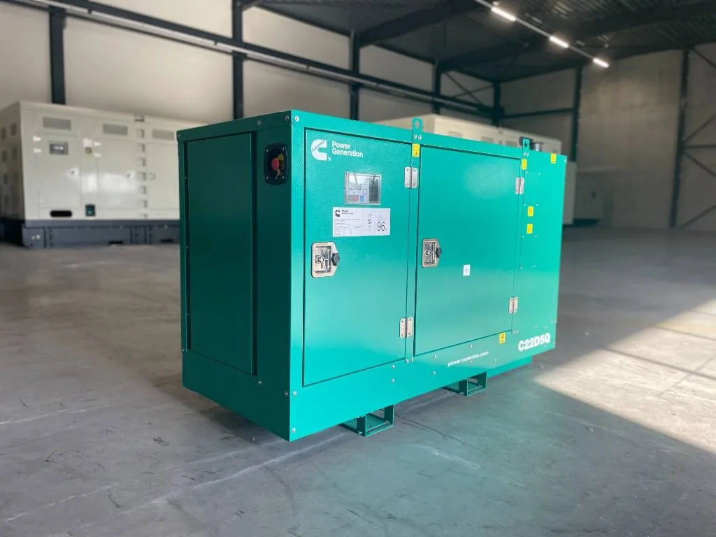 Groupe électrogène diesel Cummins 22 kVA triphasé – C22D5Q — vue 2