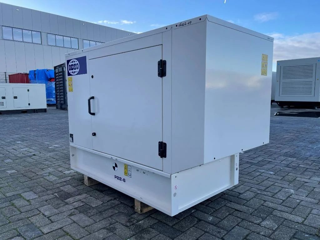 Groupe électrogène diesel FG Wilson 22 kVA triphasé – P22-6 — vue 3