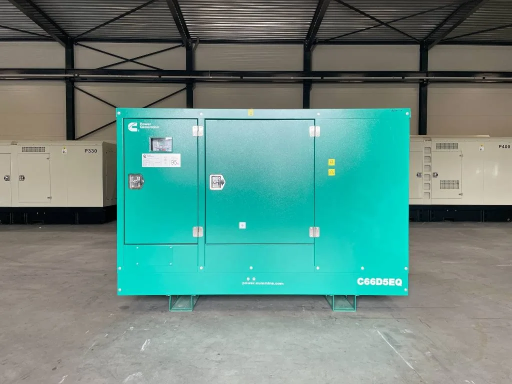 Groupe électrogène diesel Cummins 66 kVA triphasé – C66D5EQ