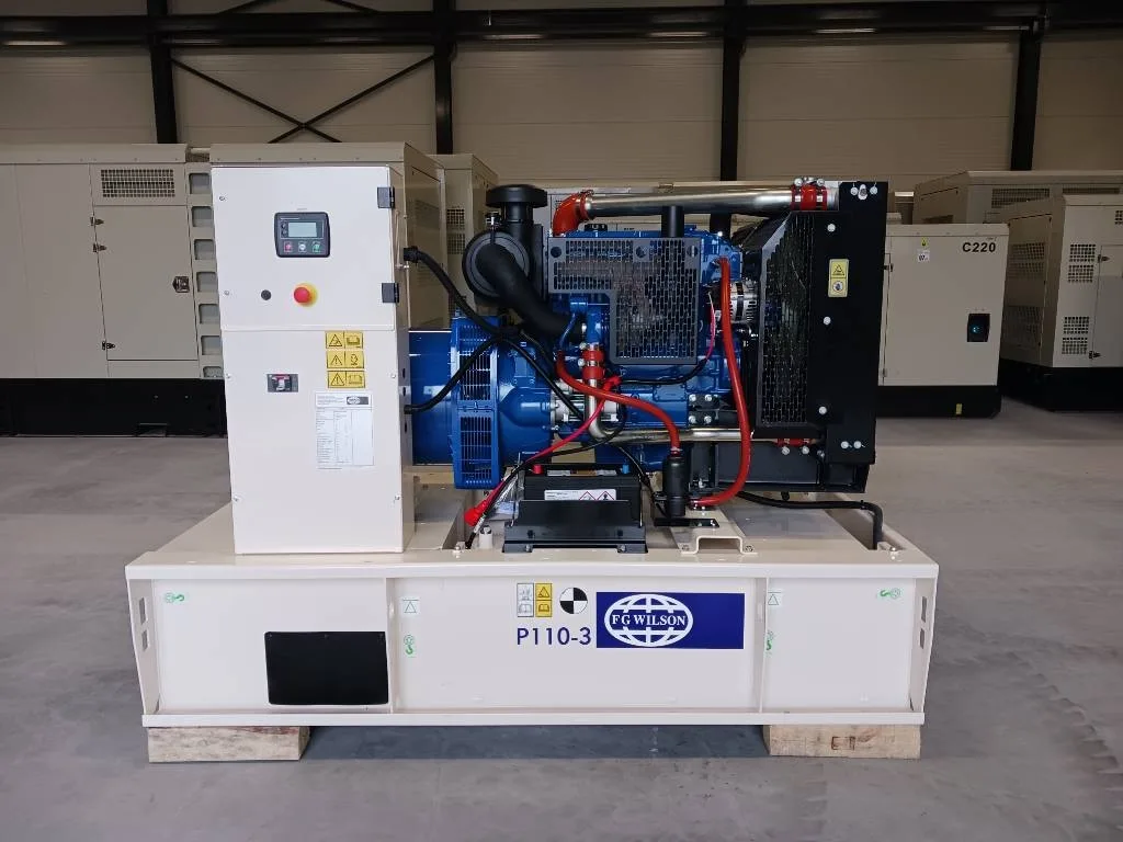 Groupe électrogène diesel FG Wilson 110 kVA triphasé – P110-3