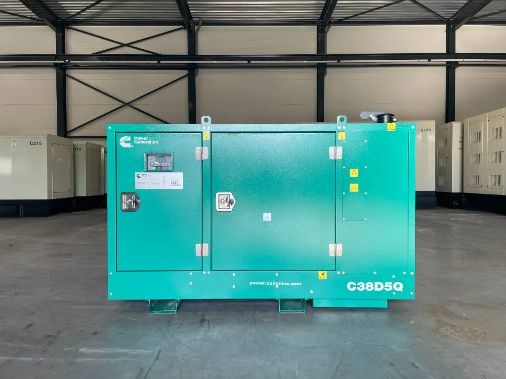 Groupe électrogène diesel Cummins 38 kVA triphasé – C38D5Q