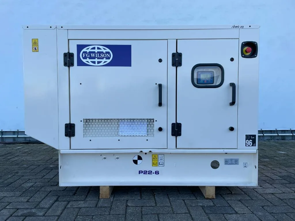Groupe électrogène diesel FG Wilson 22 kVA triphasé – P22-6