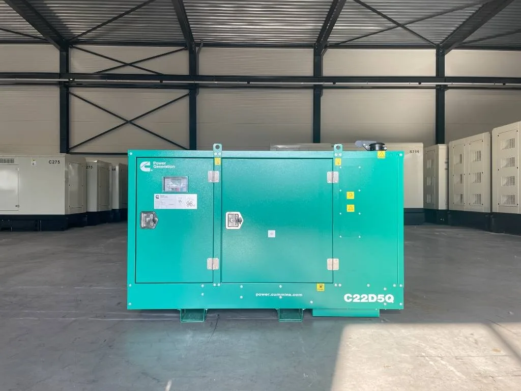 Groupe électrogène diesel Cummins 22 kVA triphasé – C22D5Q