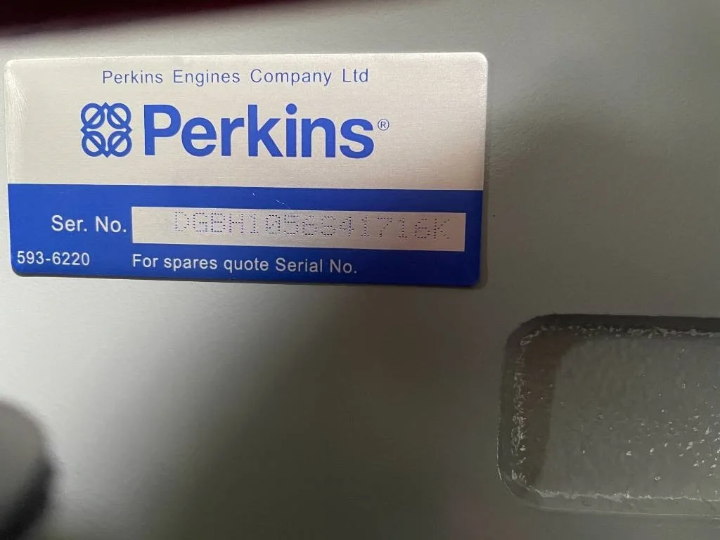 Groupe électrogène diesel Perkins 1 100 kVA triphasé – 4008TAG2A — vue 5