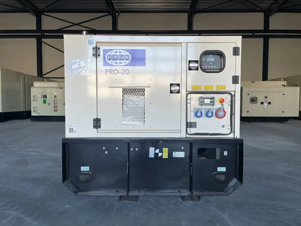 Groupe électrogène diesel FG Wilson 20 kVA triphasé – PRO20-4