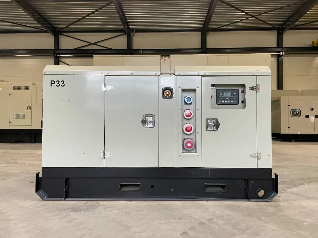 Groupe électrogène diesel Perkins 33 kVA triphasé – 1103A-33