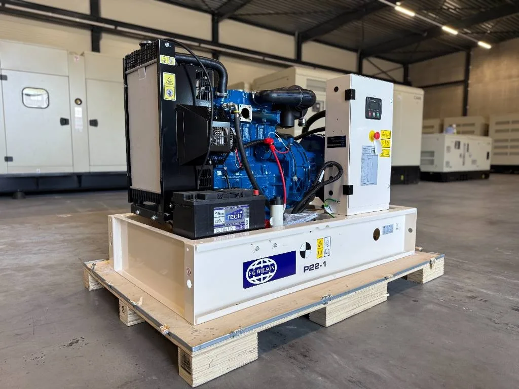Groupe électrogène diesel FG Wilson 22 kVA triphasé – P22-1 — vue 2