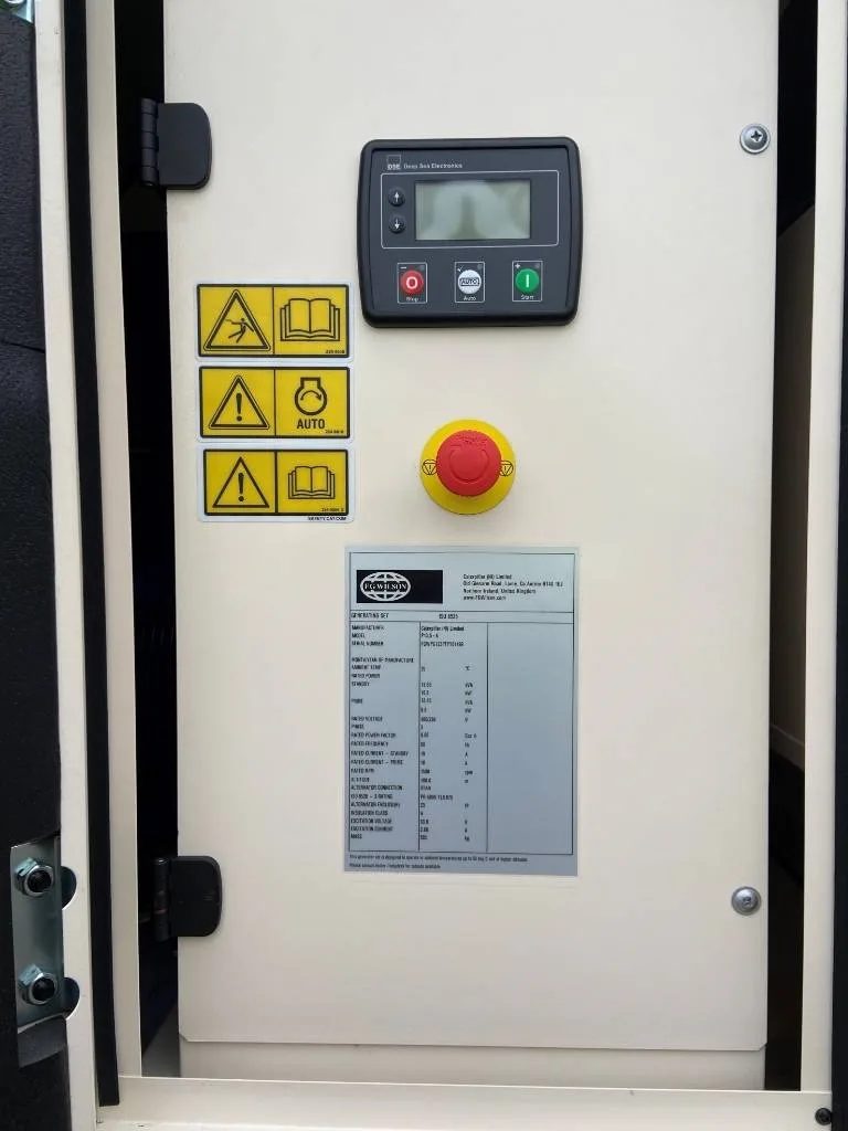 Groupe électrogène diesel FG Wilson 13,5 kVA triphasé – P13.5-6 — vue 4