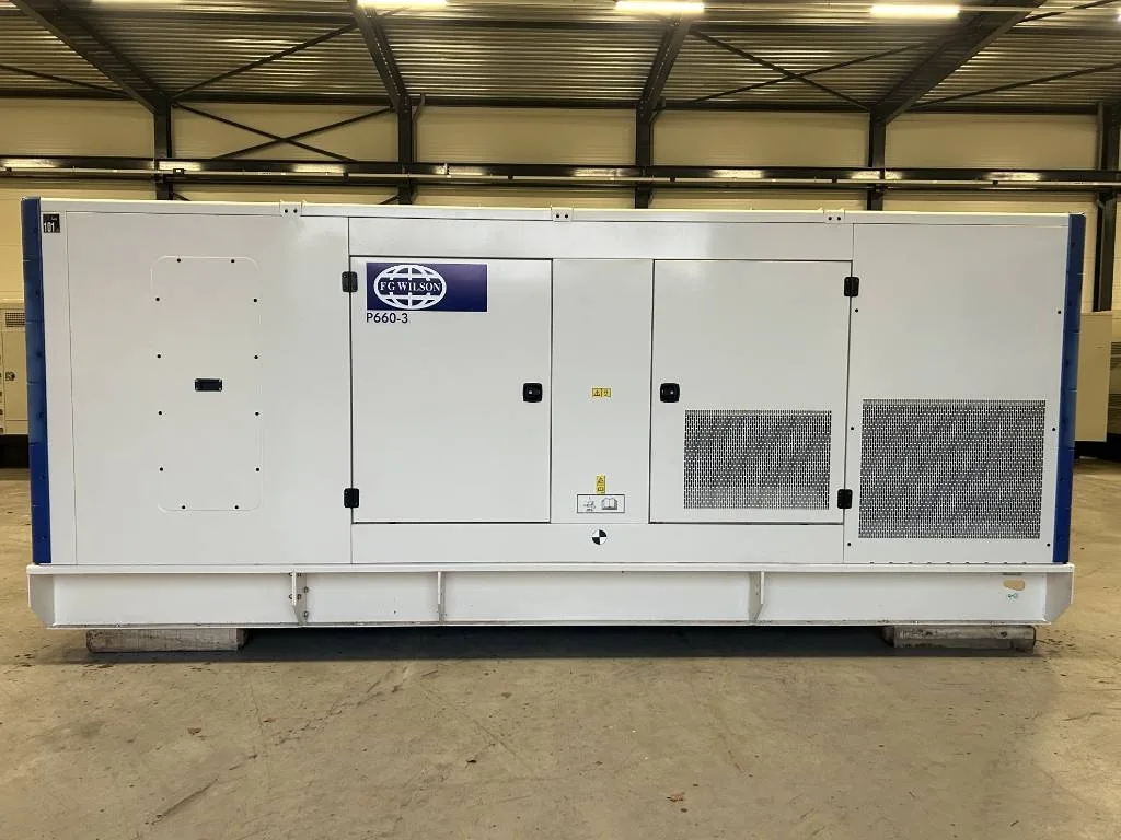 Groupe électrogène diesel FG Wilson 660 kVA triphasé – P660-3
